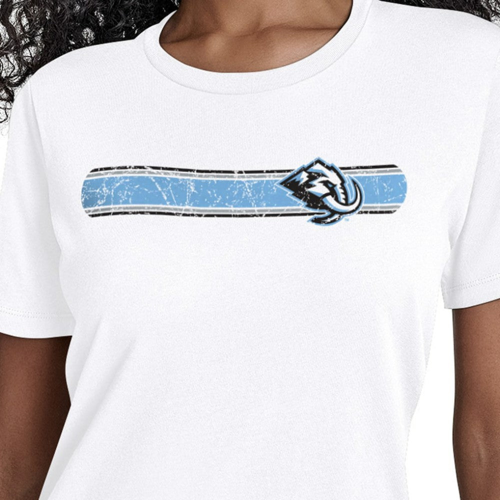 NHL Utah Mammoth Starter Women's Team Stripe T-Shirt - White