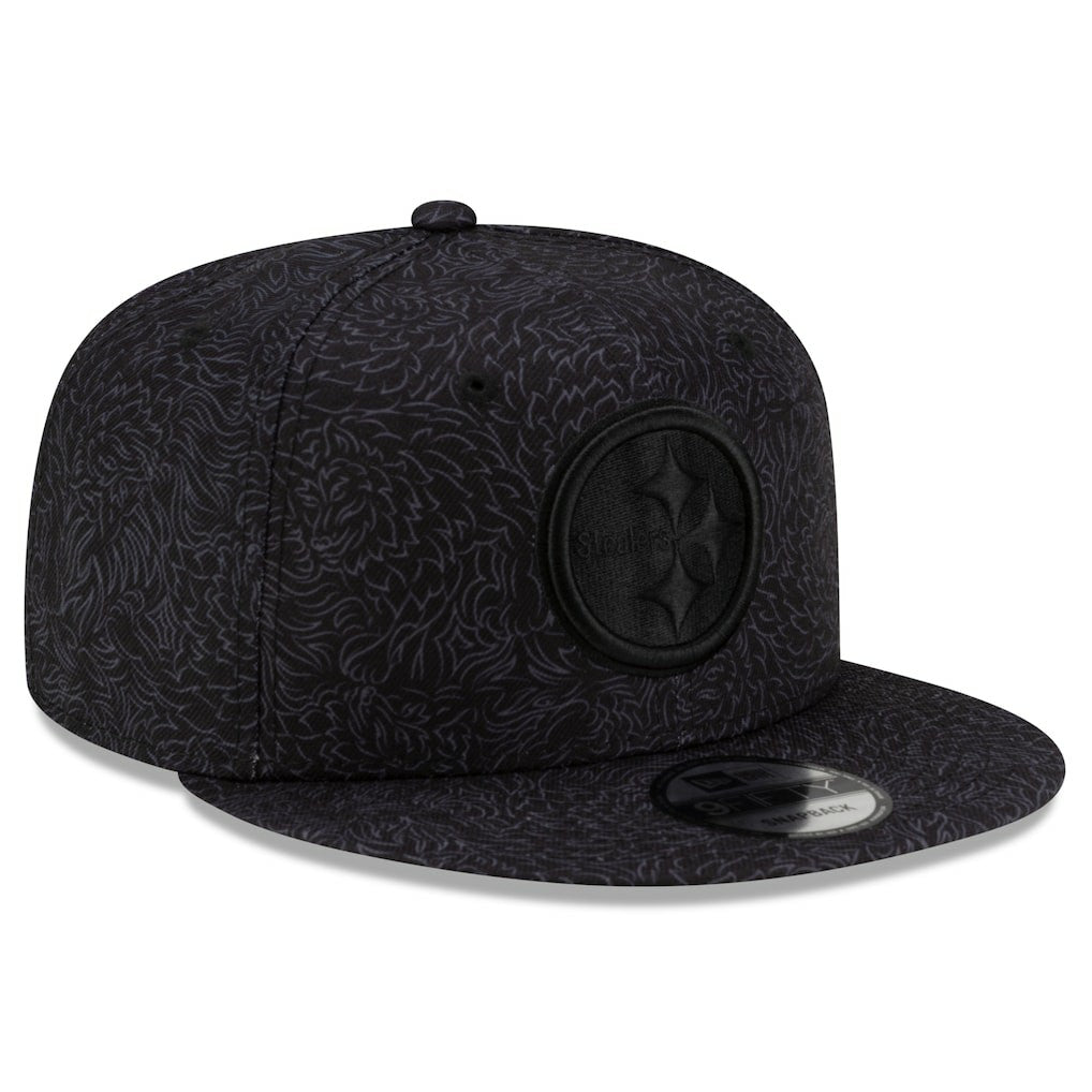 Pittsburgh Steelers New Era x Greyson Golf 9FIFTY Snapback Hat Black
