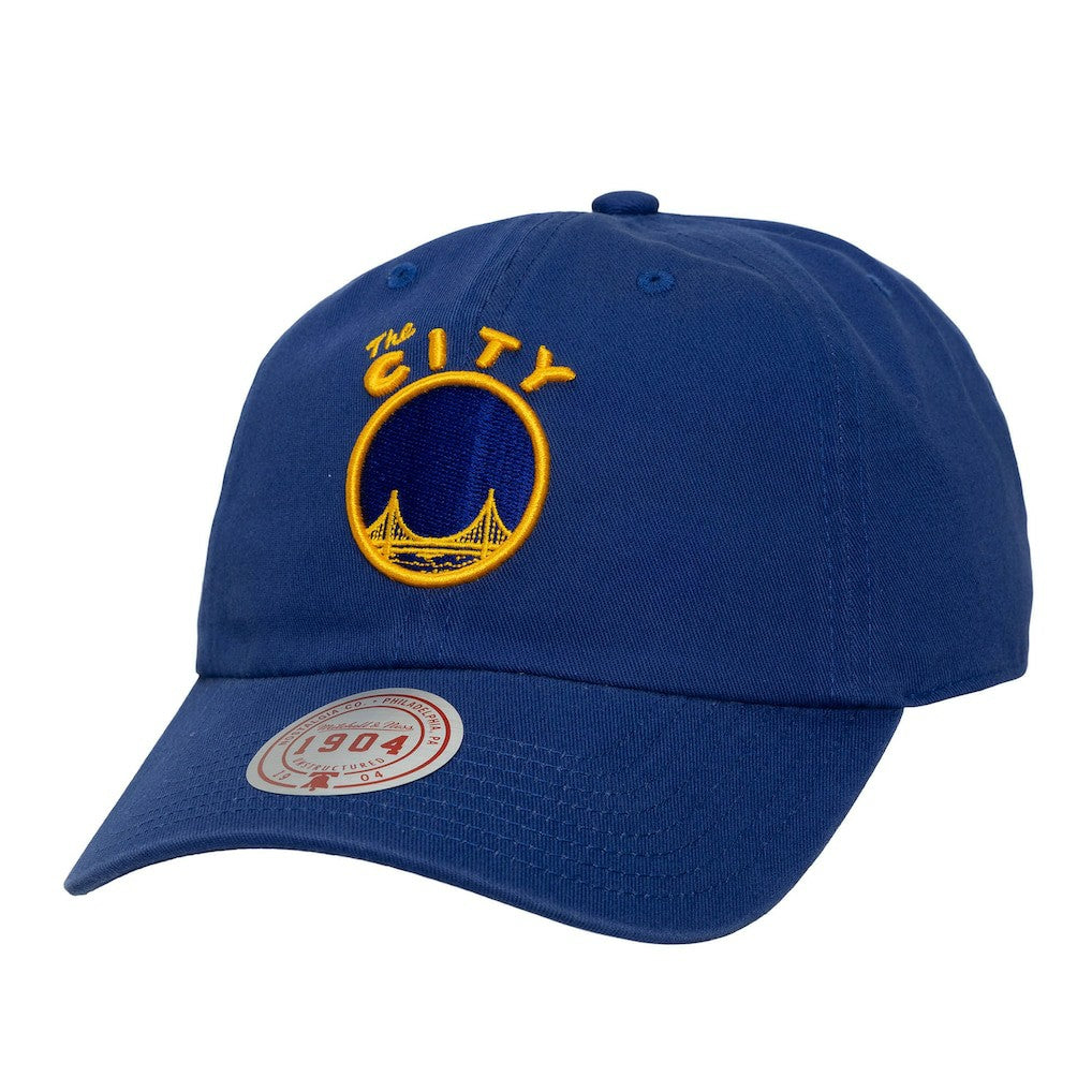 Golden State Warriors Hardwood Classics 1904 Adjustable Hat Navy