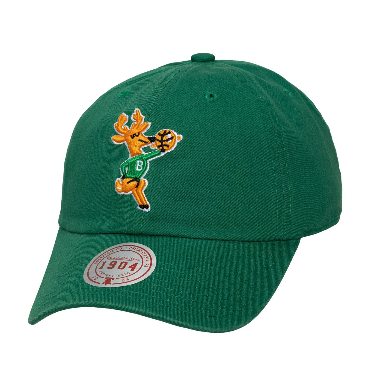 Milwaukee Bucks Hardwood Classics 1904 Adjustable Hat Hunter Green