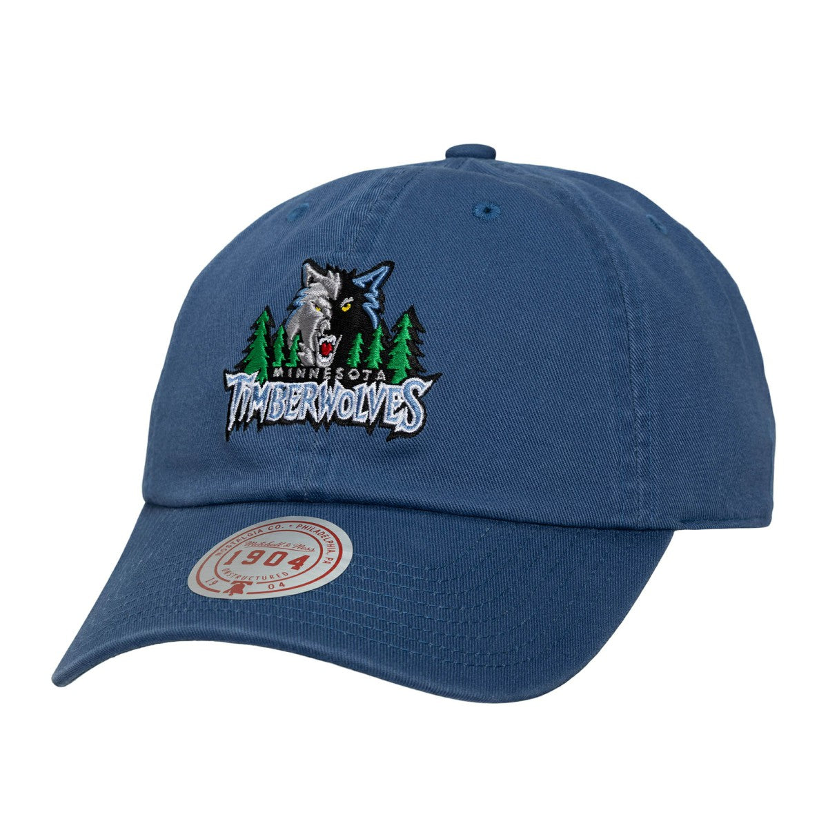 Minnesota Timberwolves Hardwood Classics 1904 Adjustable Hat Blue