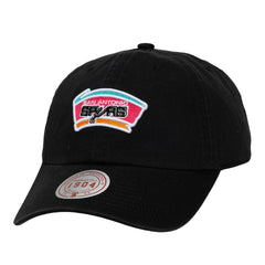 San Antonio Spurs Hardwood Classics 1904 Adjustable Hat Black