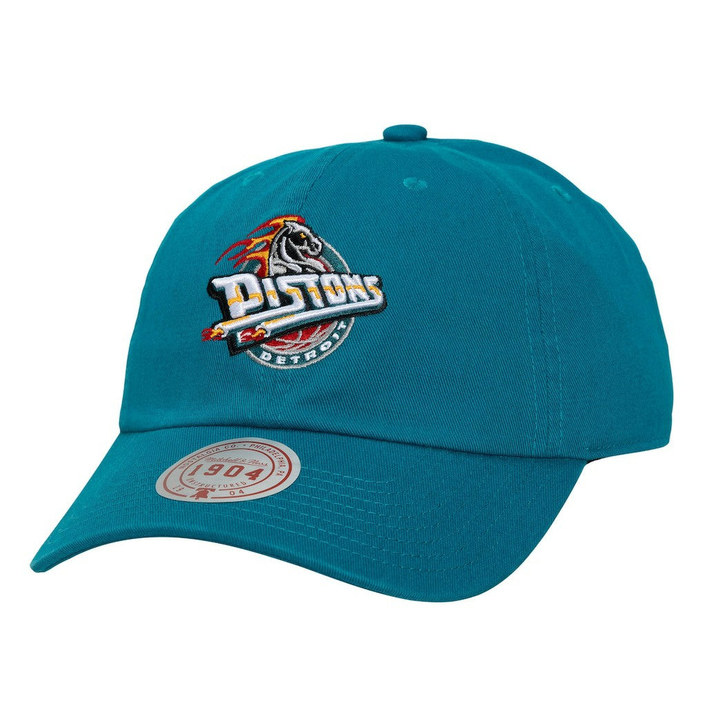 Detroit Pistons Hardwood Classics 1904 Adjustable Hat Teal