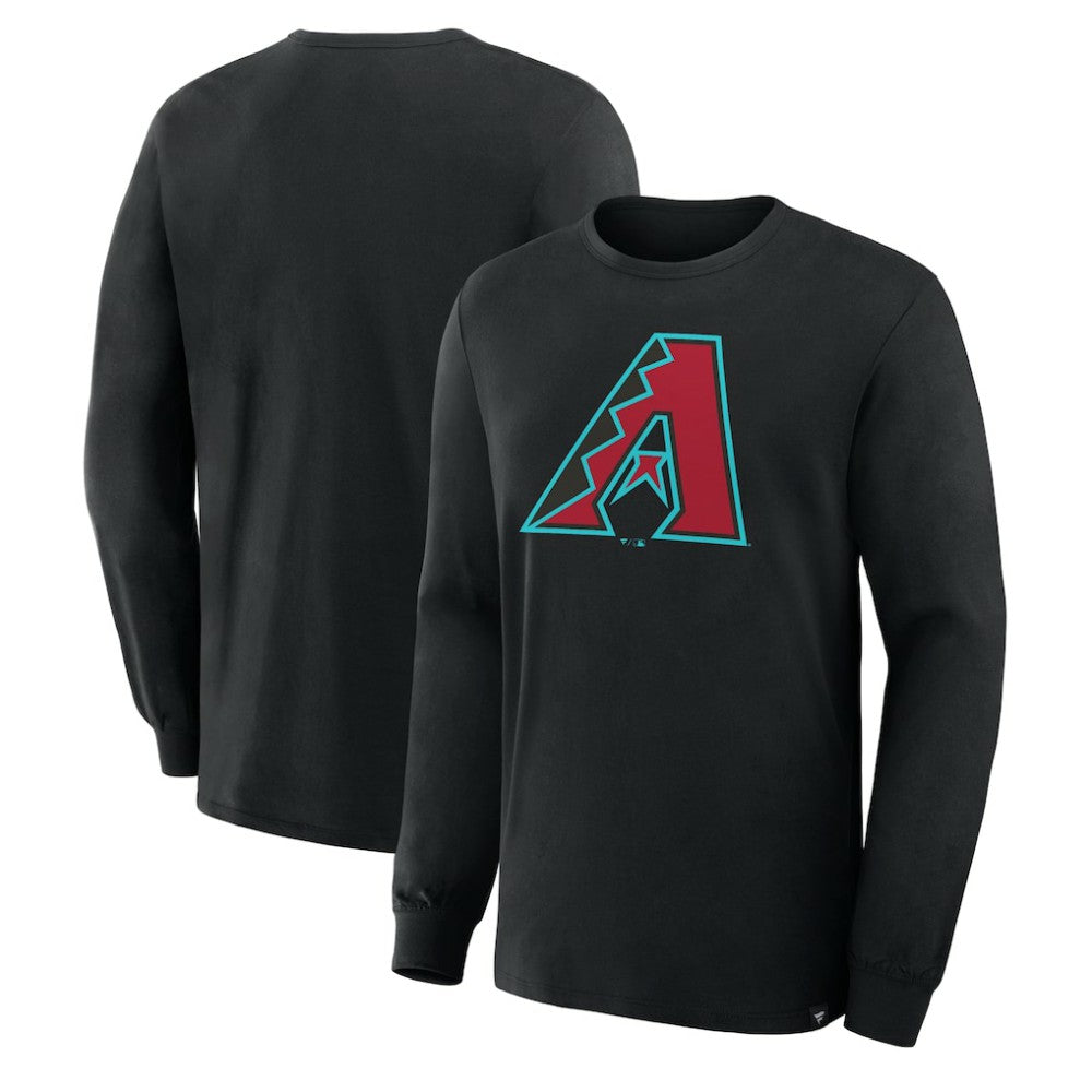 Arizona Diamondbacks Essential Long Sleeve T-Shirt - Black T-shirts