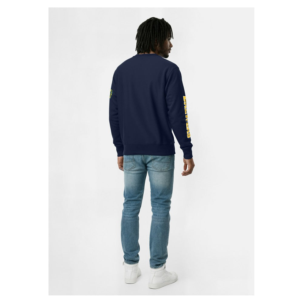 Milwaukee Brewers Champion Reverse Weave Chenille Sweatshirt - Navy Sweatshirts