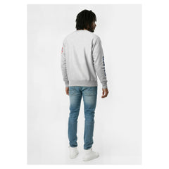 New York Yankees Champion Reverse Weave Chenille Sweatshirt - Gray Sweatshirts