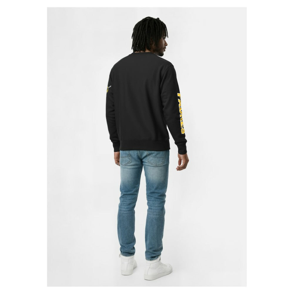 San Diego Padres Champion Reverse Weave Chenille Sweatshirt - Black Sweatshirts