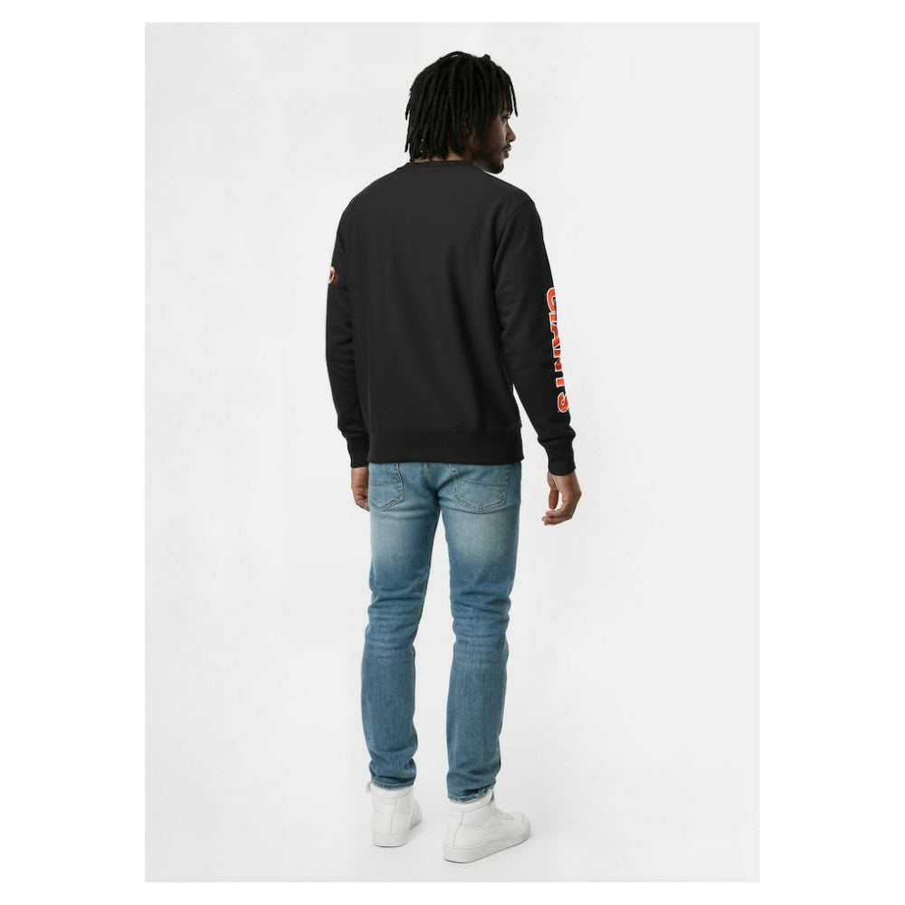 San Francisco Giants Champion Reverse Weave Chenille Sweatshirt - Black Sweatshirts