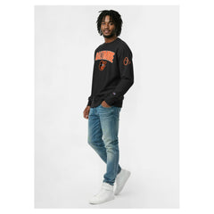 Baltimore Orioles Champion Reverse Weave Chenille Sweatshirt - Black Sweatshirts