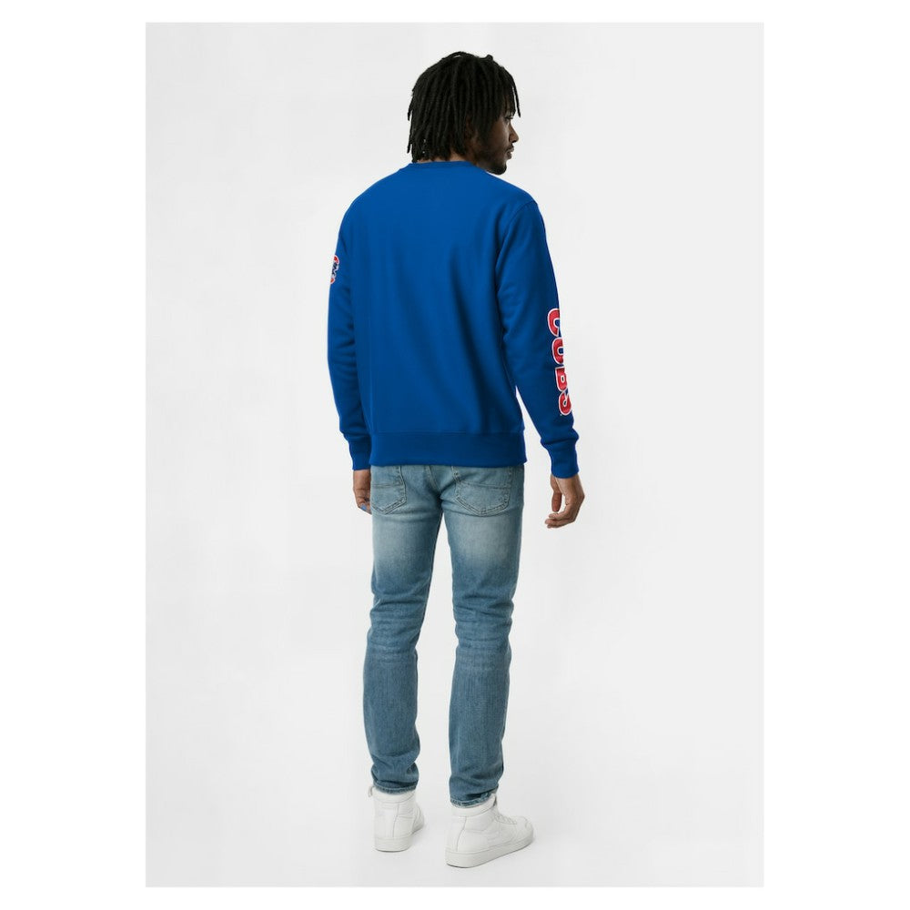 Chicago Cubs Champion Reverse Weave Chenille Sweatshirt - Royal Sweatshirts