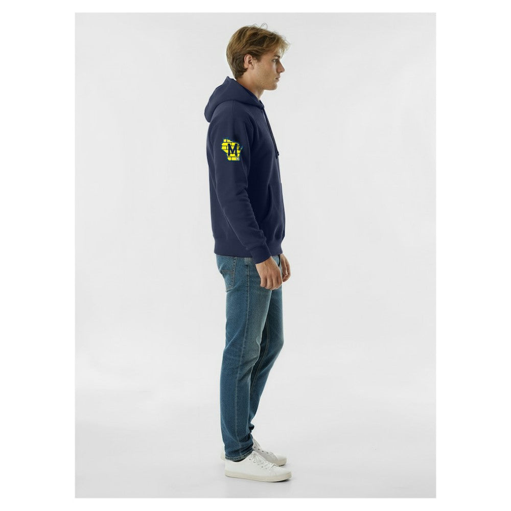 Milwaukee Brewers Champion Reverse Weave Chenille Hoodie - Navy Hoodies