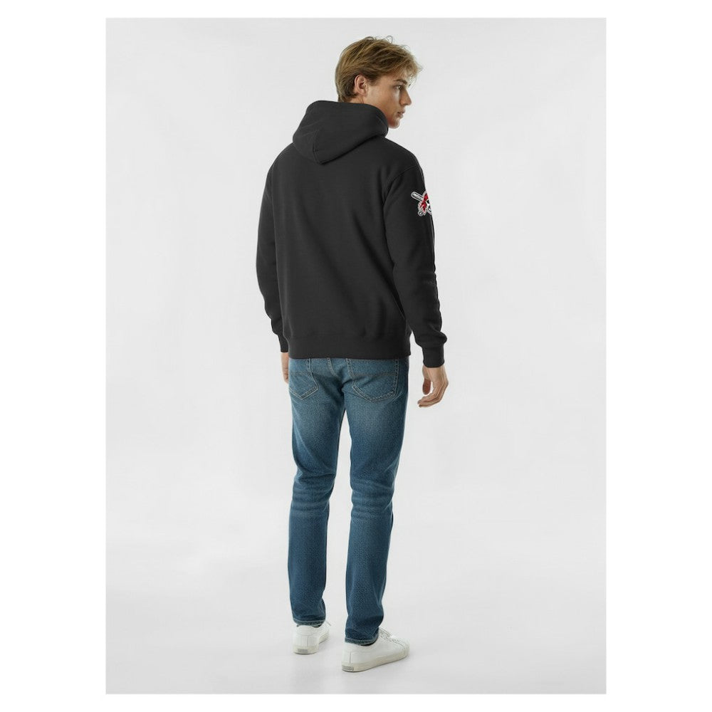 Pittsburgh Pirates Champion Reverse Weave Chenille Hoodie - Black Hoodies