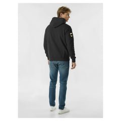 San Diego Padres Champion Reverse Weave Chenille Hoodie - Black Hoodies