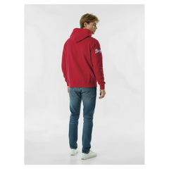Atlanta Braves Champion Reverse Weave Chenille Hoodie - Red Hoodies