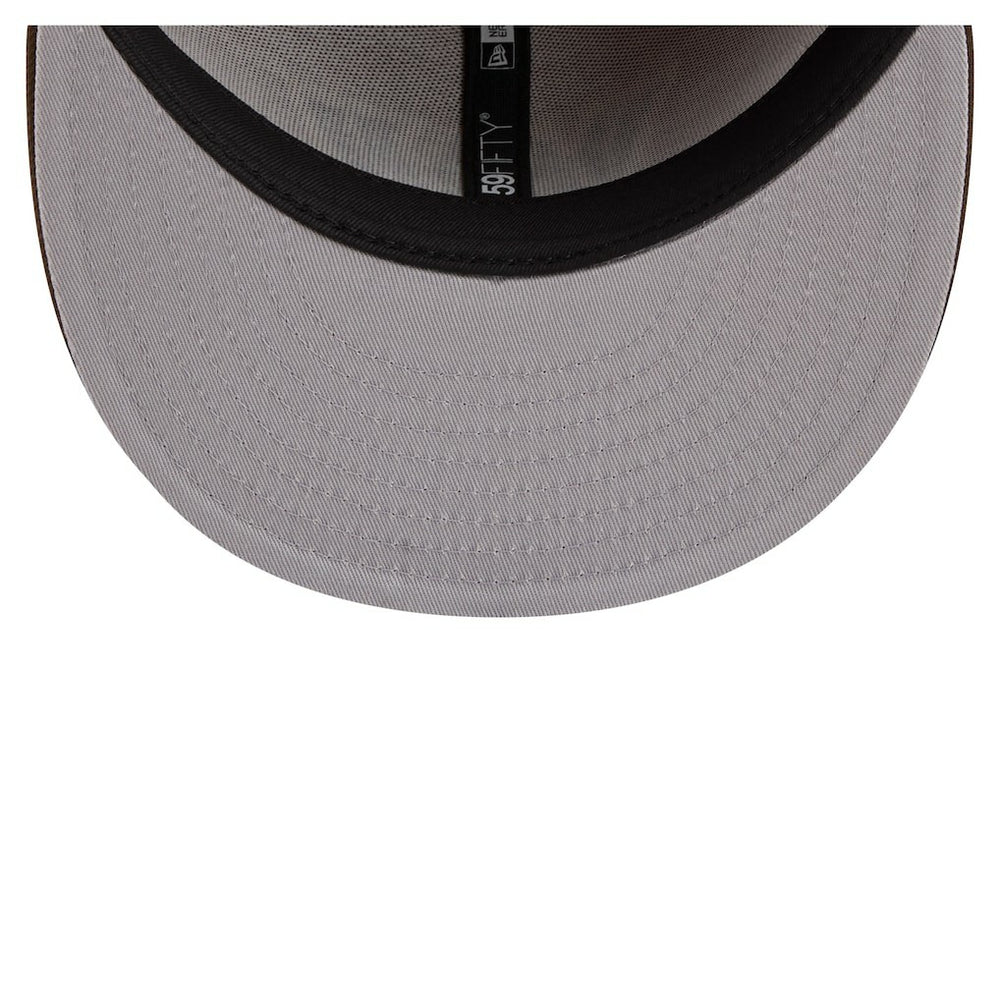 Washington Commanders New Era Two-Tone Walnut 59FIFTY Fitted Hat Light Brown/Dark Brown