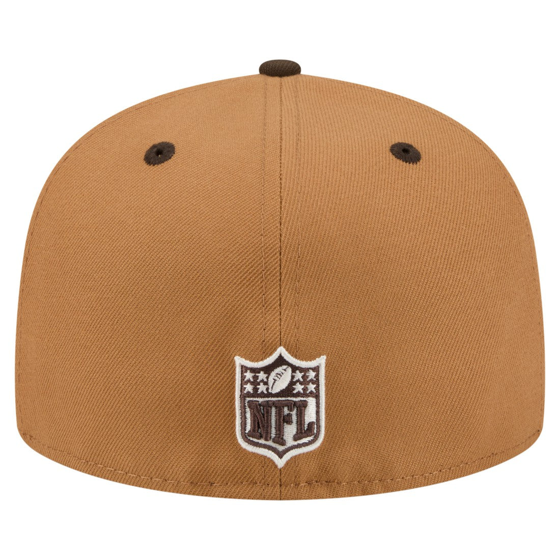 Houston Texans New Era Two-Tone Walnut 59FIFTY Fitted Hat Light Brown/Dark Brown