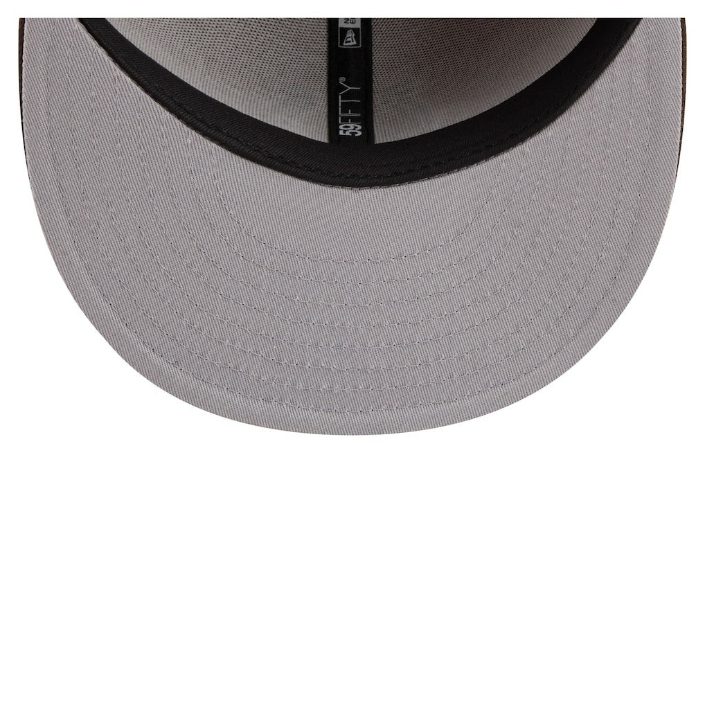 Indianapolis Colts New Era Two-Tone Walnut 59FIFTY Fitted Hat Light Brown/Dark Brown