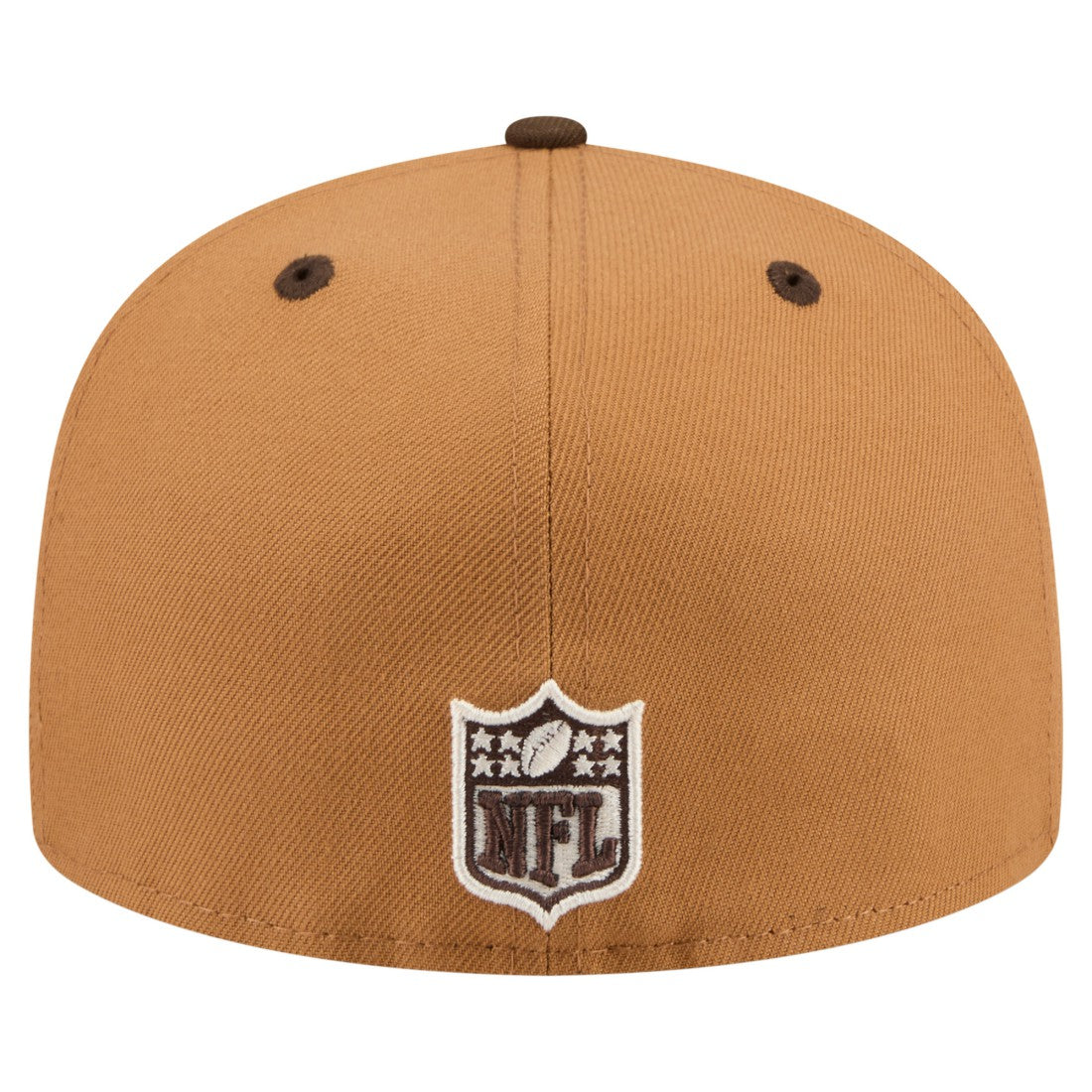Tampa Bay Buccaneers New Era Two-Tone Walnut 59FIFTY Fitted Hat Light Brown/Dark Brown