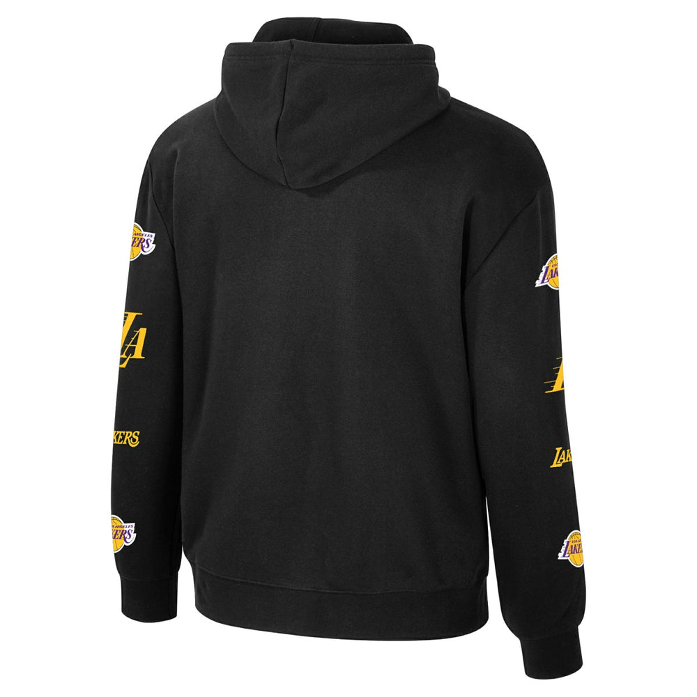 Los Angeles Lakers Stadium Essentials Unisex NBA Legends City Star Fleece Hoodie Black