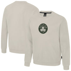 Boston Celtics Stadium Essentials Unisex Rivalry Club Level Fleece Sweatshirt Natural