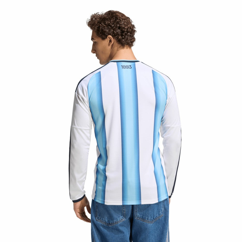 Argentina National Team FIFA x World Cup 2026 Home Replica Long Sleeve Jersey White