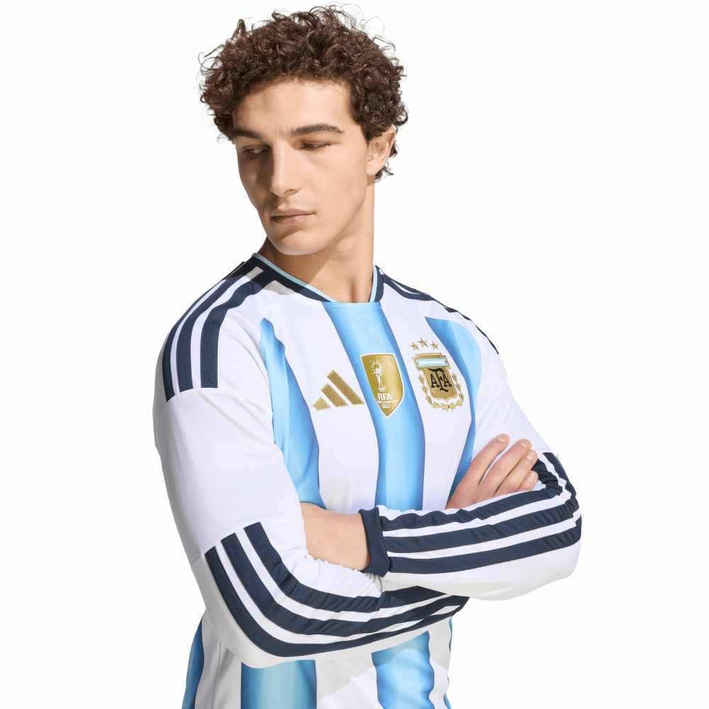 Argentina National Team FIFA x World Cup 2026 Home Replica Long Sleeve Jersey White