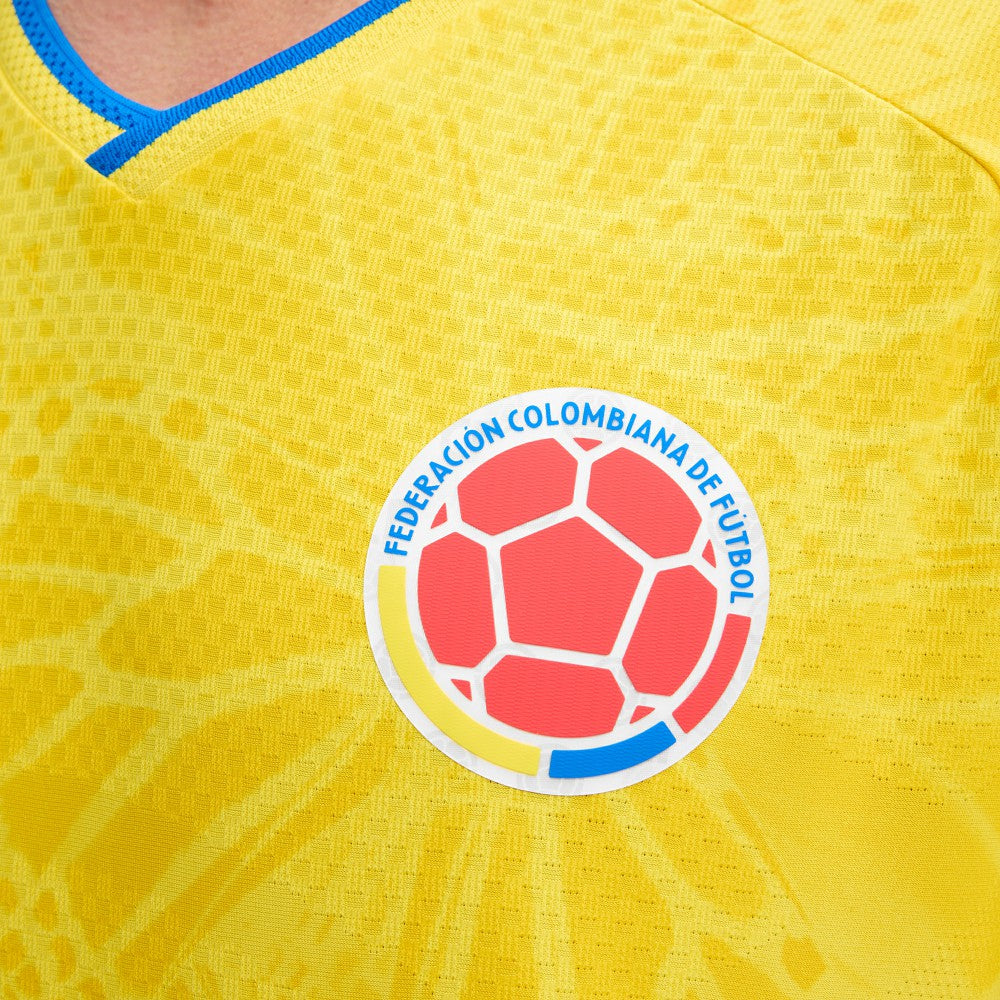 Colombia National Team FIFA x World Cup 2026 Home On Field Jersey Yellow
