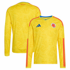 Colombia National Team FIFA x World Cup 2026 Home Replica Long Sleeve Jersey Yellow