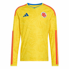 Colombia National Team FIFA x World Cup 2026 Home Replica Long Sleeve Jersey Yellow