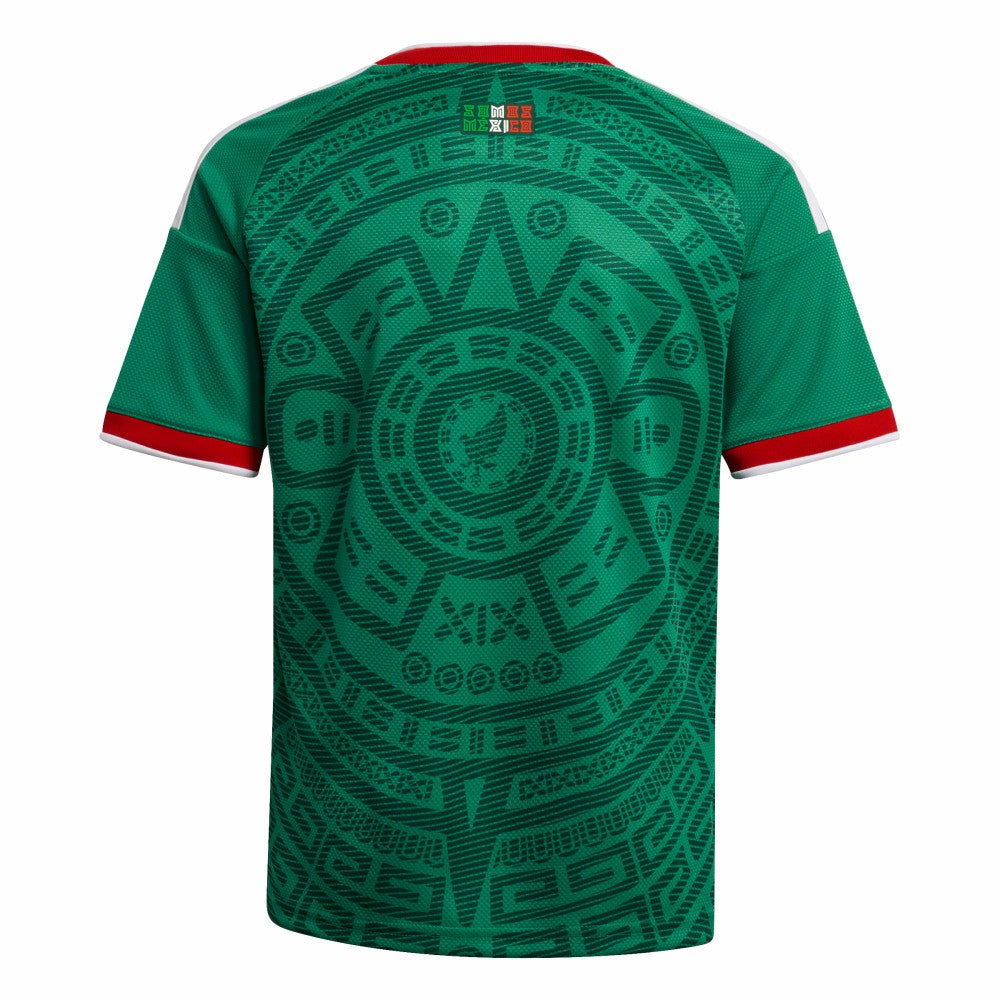 Mexico National Team Youth FIFA x World Cup 2026 Home Replica Jersey Green