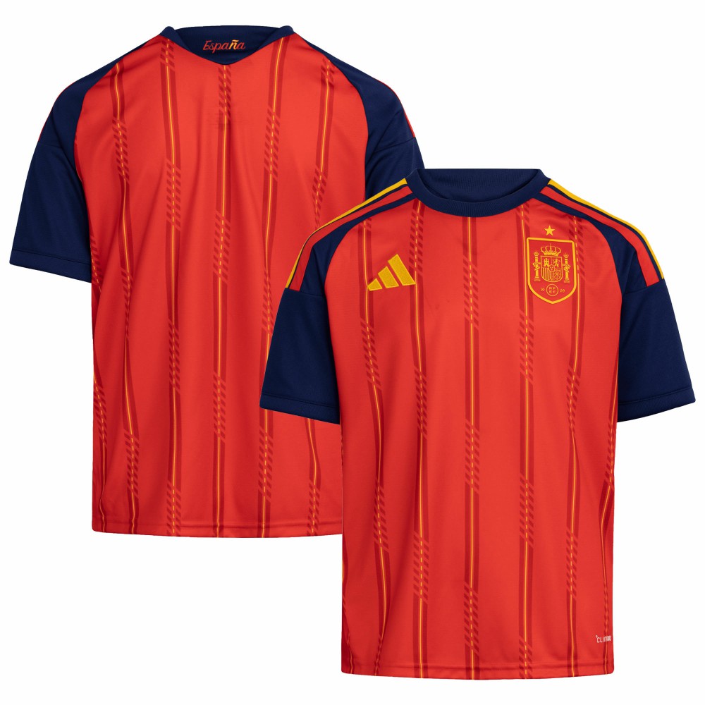 Spain National Team Youth FIFA x World Cup 2026 Home Replica Jersey Red
