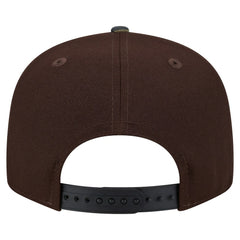 New York Giants Adult Burnt Wood Camo 9FIFTY Snapback Hat Dark Brown
