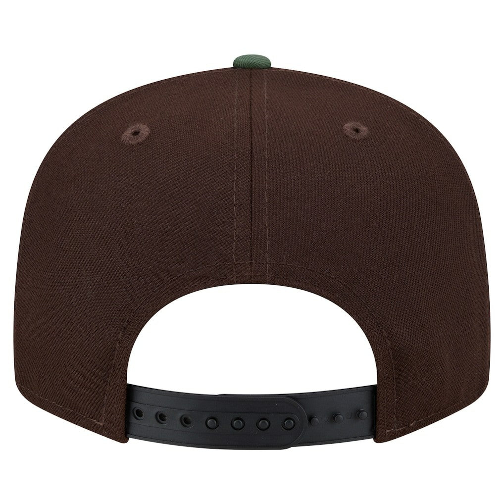 Pittsburgh Steelers Adult Burnt Wood Camo 9FIFTY Snapback Hat Dark Brown