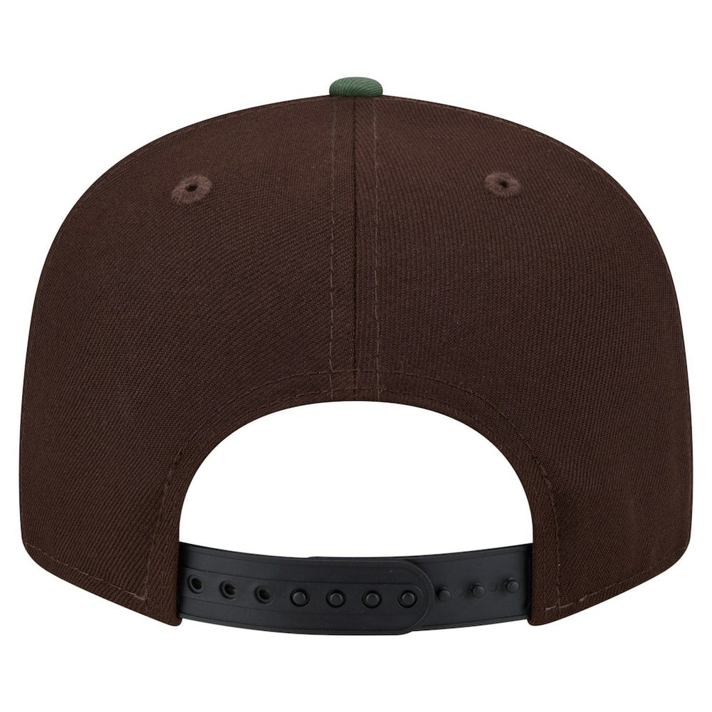 Pittsburgh Steelers Adult Burnt Wood Camo 9FIFTY Snapback Hat Dark Brown