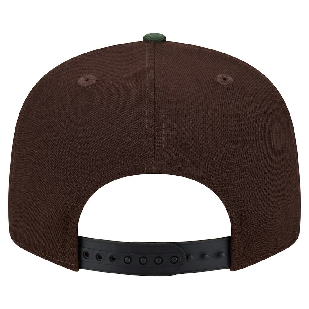 San Francisco 49ers Adult Burnt Wood Camo 9FIFTY Snapback Hat Dark Brown