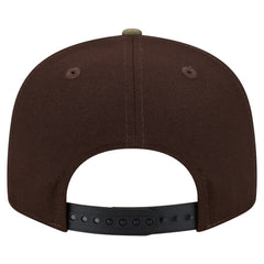 Cleveland Browns Adult Burnt Wood Camo 9FIFTY Snapback Hat Dark Brown
