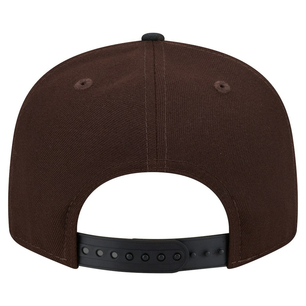 Detroit Lions Adult Burnt Wood Camo 9FIFTY Snapback Hat Dark Brown