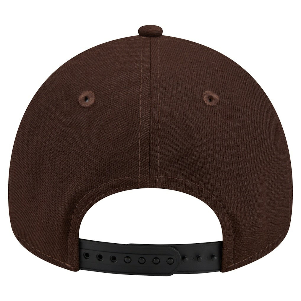 Washington Commanders New Era Burnt Wood A-Frame 9FORTY Adjustable Hat Dark Brown