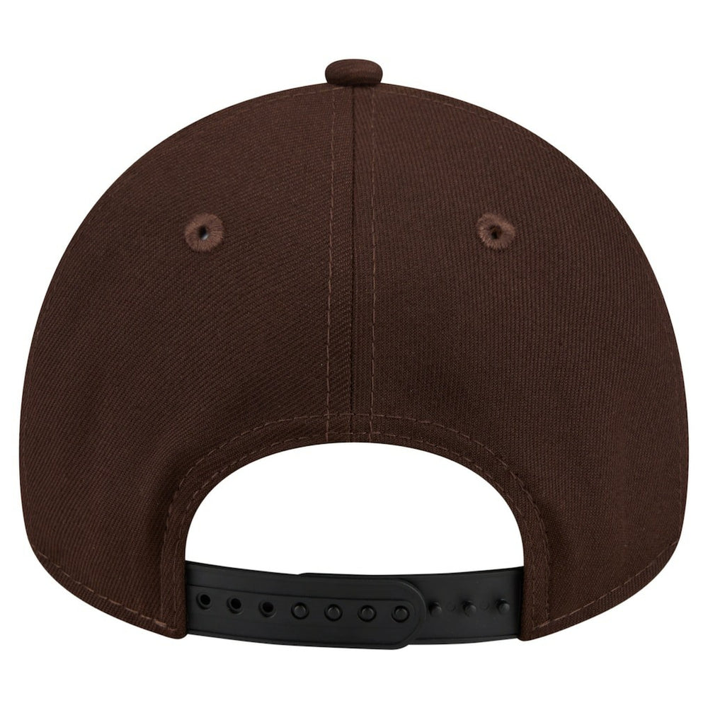 Washington Commanders New Era Burnt Wood A-Frame 9FORTY Adjustable Hat Dark Brown