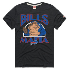 Buffalo Bills Homage Unisex Star Wars x NFL Tri-Blend T-Shirt Charcoal