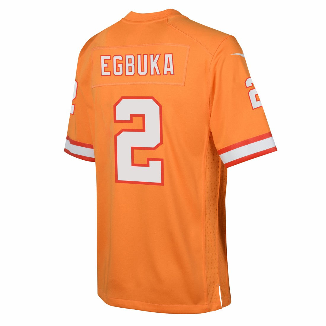 Emeka Egbuka Tampa Bay Buccaneers Youth Team Game Jersey Orange