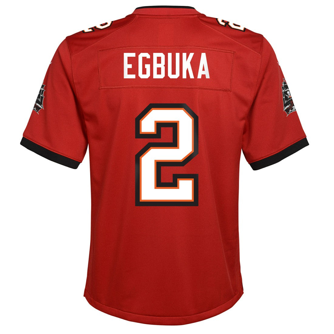 Emeka Egbuka Tampa Bay Buccaneers Youth Team Game Jersey Red