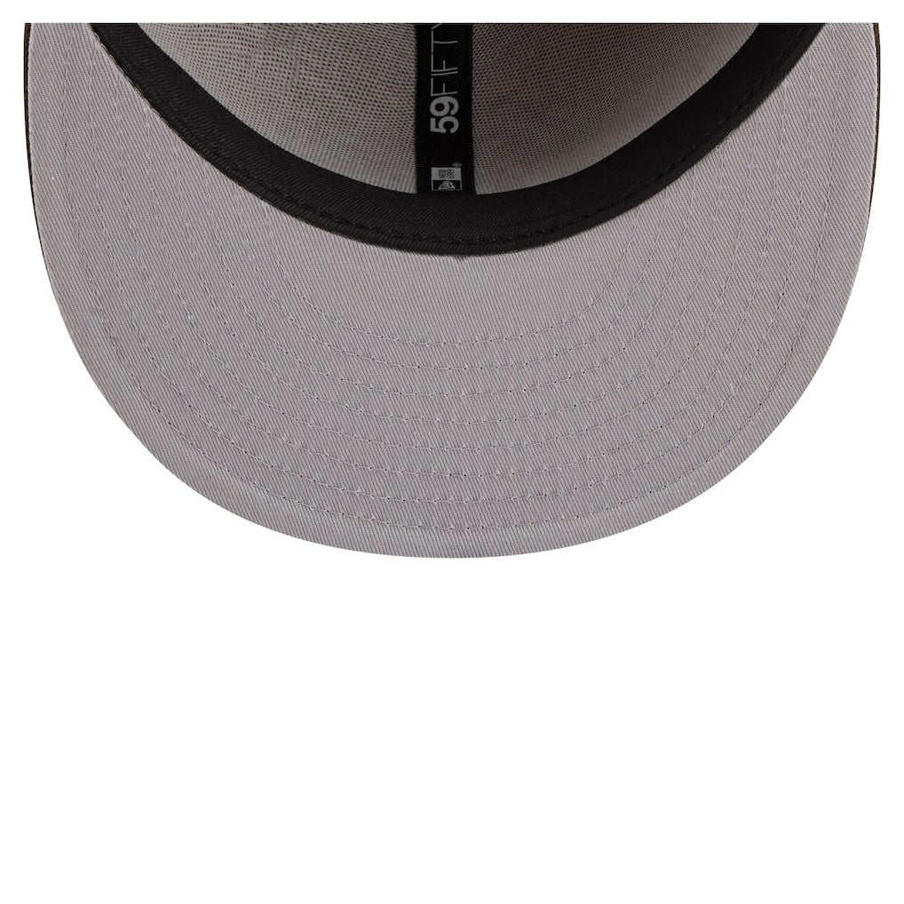 Atlanta Falcons New Era Two-Tone Walnut 59FIFTY Fitted Hat Light Brown/Dark Brown