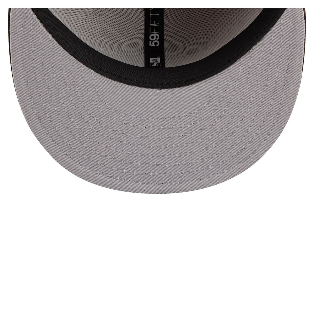 Atlanta Falcons New Era Two-Tone Walnut 59FIFTY Fitted Hat Light Brown/Dark Brown