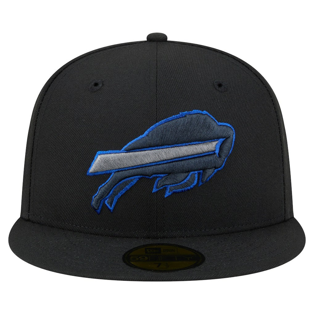 Buffalo Bills New Era Color Pop 59FIFTY Fitted Hat Black