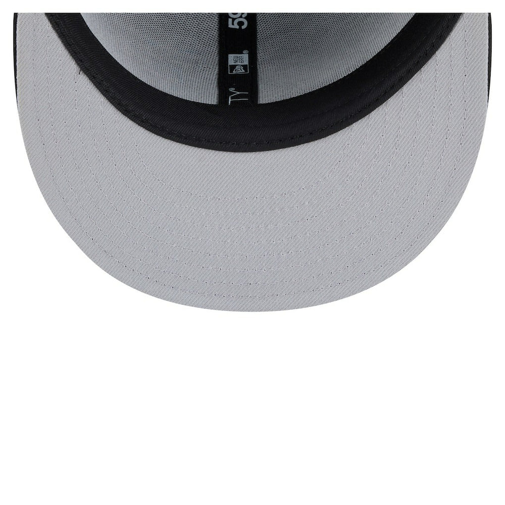 Carolina Panthers New Era Color Pop 59FIFTY Fitted Hat Black