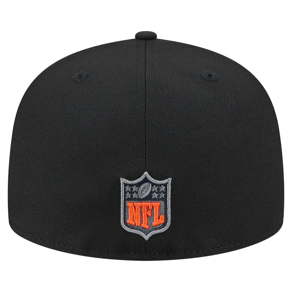 Cincinnati Bengals New Era Color Pop 59FIFTY Fitted Hat Black