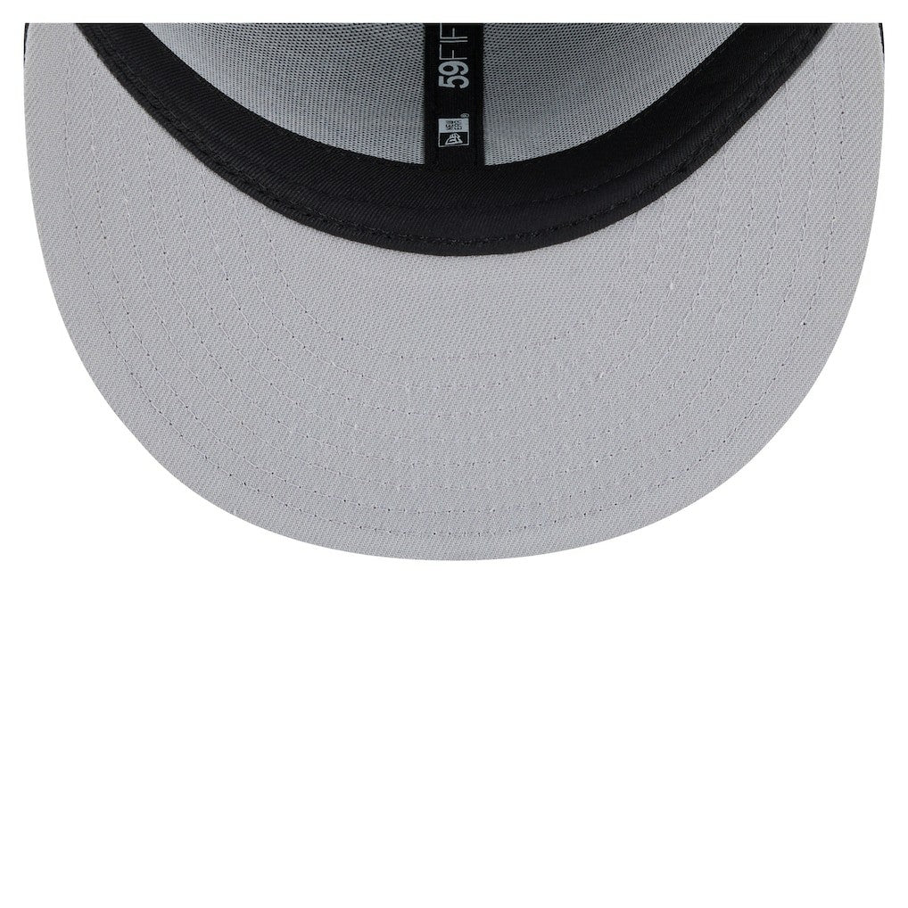 Detroit Lions New Era Color Pop 59FIFTY Fitted Hat Black