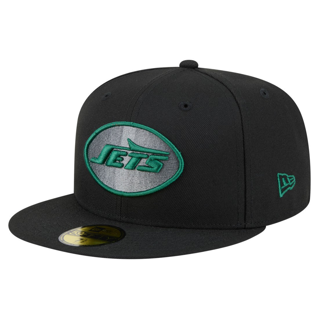 New York Jets New Era Color Pop 59FIFTY Fitted Hat Black