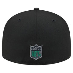 New York Jets New Era Color Pop 59FIFTY Fitted Hat Black